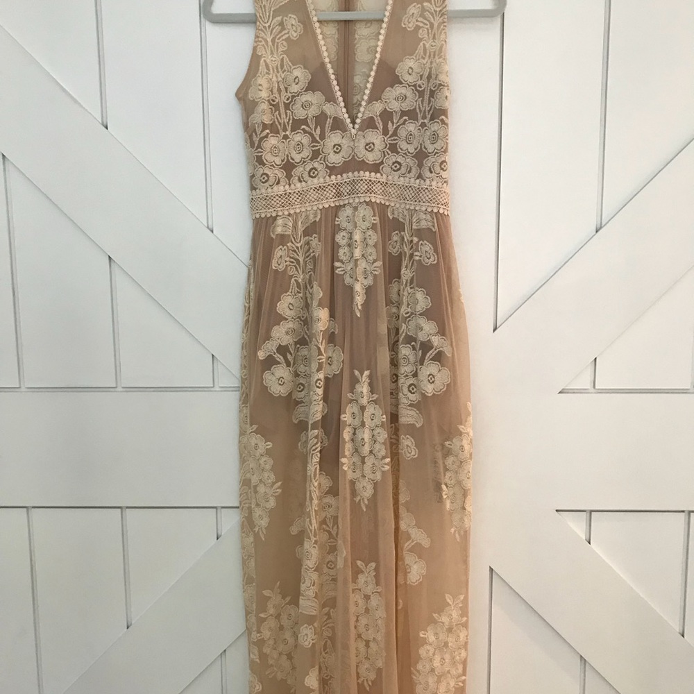 For Love and Lemons Temecula maxi dress